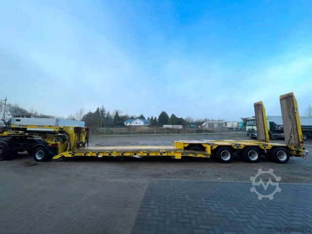 Dieplader oplegger GOLDHOFER STZ-VLS4-37/80 Tiefbett + SX 1-25/80 Dolly