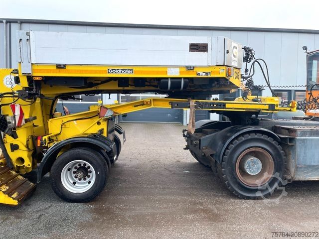 Dieplader oplegger GOLDHOFER STZ-VLS4-37/80 Tiefbett + SX 1-25/80 Dolly