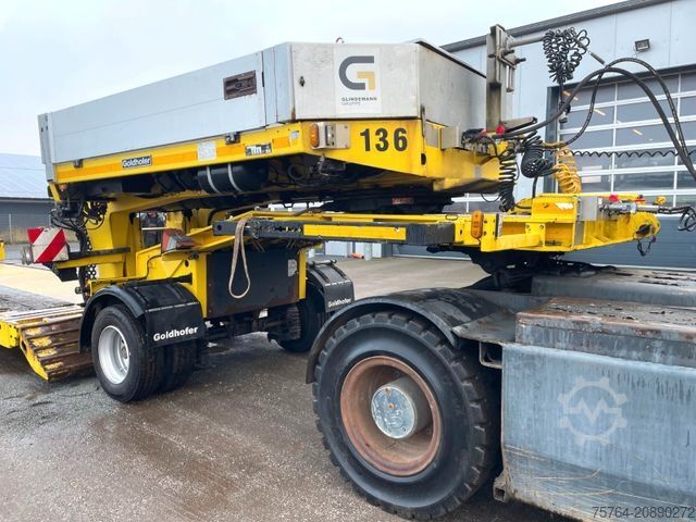 Dieplader oplegger GOLDHOFER STZ-VLS4-37/80 Tiefbett + SX 1-25/80 Dolly