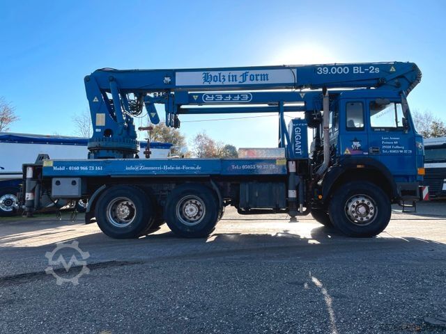 Autolaadkraan IVECO 260-36 Magirus / Effer 39000 / Funkn/ 6x4