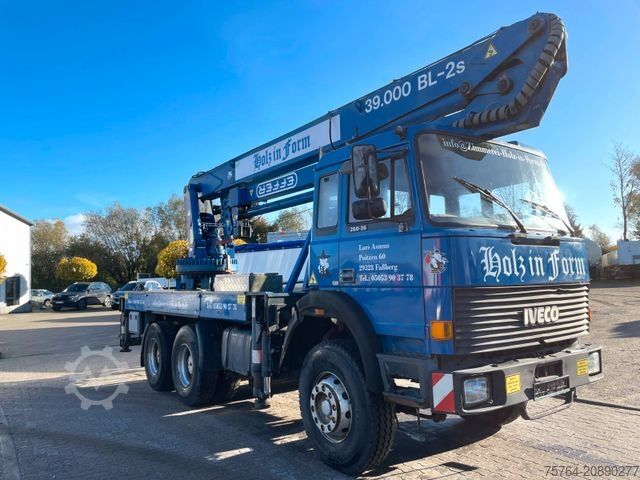 Autolaadkraan IVECO 260-36 Magirus / Effer 39000 / Funkn/ 6x4