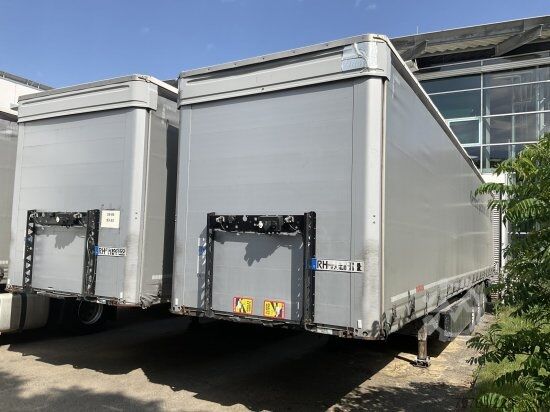 Semiremorcă deschisă cu prelată KöGEL SN 24 STANDARD CURTAINSIDER, PALKASTEN, LIFT,   MIETKAUF MGL.