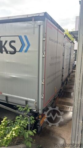 Semiremorcă deschisă cu prelată KöGEL SN 24 STANDARD CURTAINSIDER, PALKASTEN, LIFT,   MIETKAUF MGL.