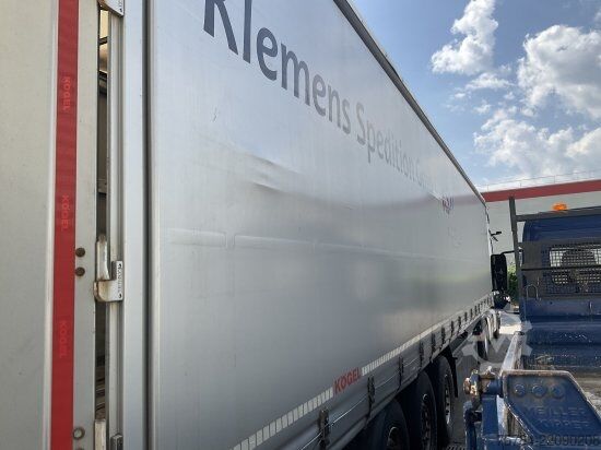 Semiremorcă deschisă cu prelată KöGEL SN 24 STANDARD CURTAINSIDER, PALKASTEN, LIFT,   MIETKAUF MGL.