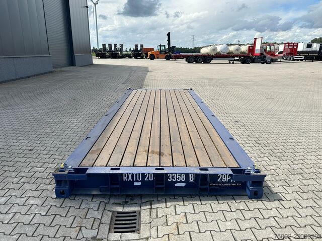 Containere plate Diversen NEW 20FT FLATRACK HARDWOODEN FLOOR / 4x available