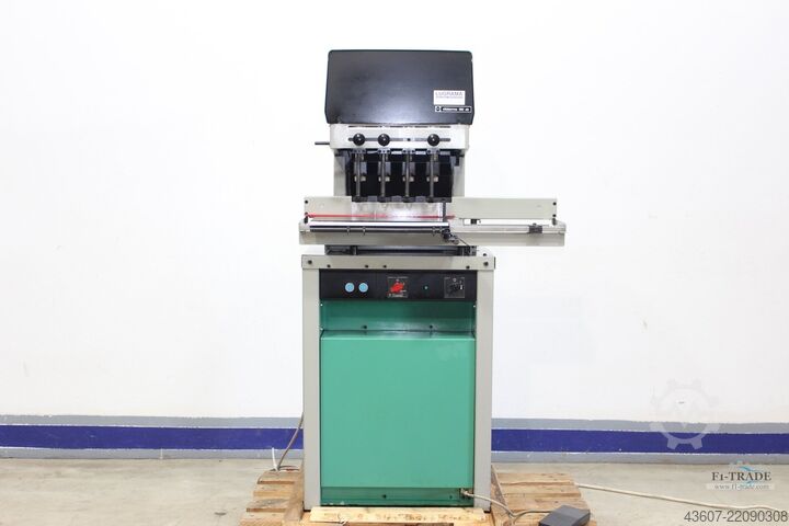 4 kafalı kağıt delme makinesi Nagel Citoborma 480 AB
