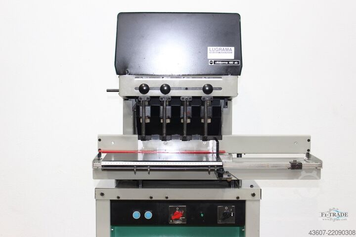 4 kafalı kağıt delme makinesi Nagel Citoborma 480 AB