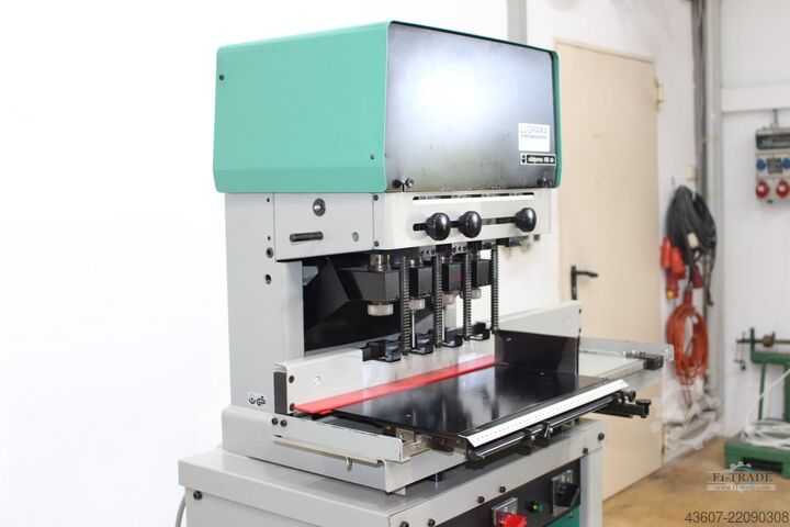 4 kafalı kağıt delme makinesi Nagel Citoborma 480 AB