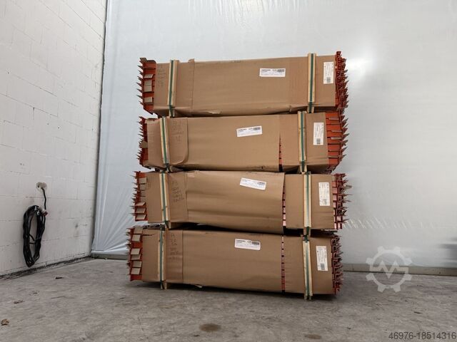 Almacén de gran altura Mecalux / Regallänge: 17,63 lfm. Regalständer: 2.000 x 1.100mm