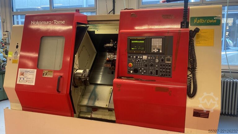 CNC dreje- og fræsecenter NAKAMURA SC300