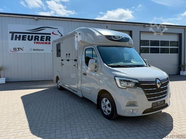 Μεταφορέας ζώων RENAULT Master STX 3 Sitzer  Haras / Hengste
