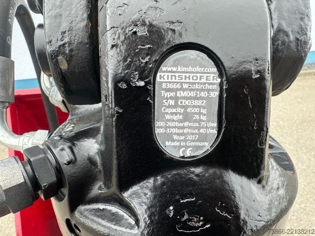 Vrachtwagen met kraanopbouw Kinshofer KM604 HPX 250 Zweischalengreifer