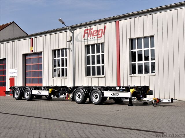 Swap-chassis trailer Fliegl Tandem-Wechselanhänger TWP 180 Standard