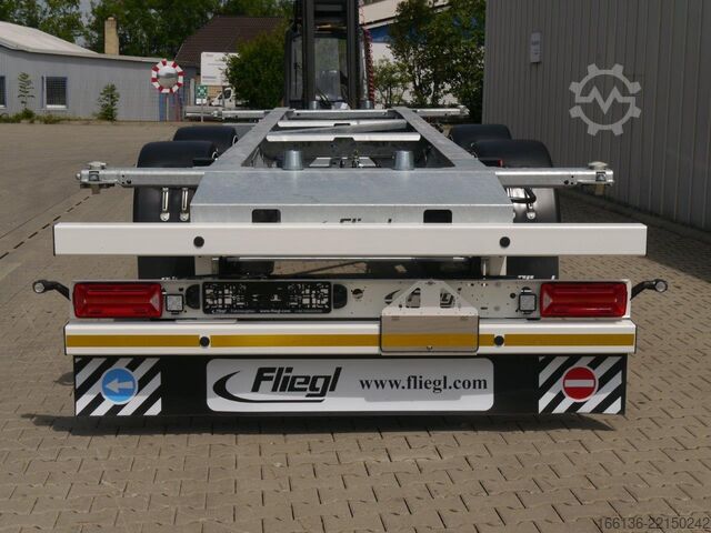 Swap-chassis trailer Fliegl Tandem-Wechselanhänger TWP 180 Standard