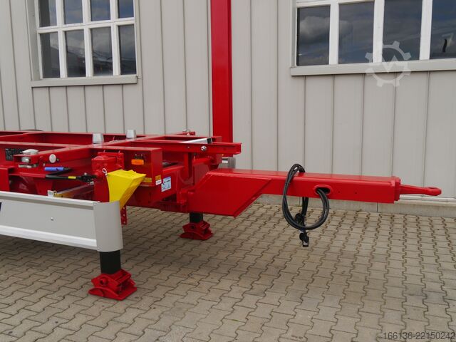 Swap-chassis trailer Fliegl Tandem-Wechselanhänger TWP 180 Standard