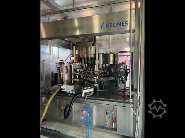 Használt KRONES palackozó sor üveghez, sör, 34 000 üveg/óra Krones 