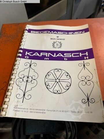 Biegemaschine horizontal KARNASCH S/400