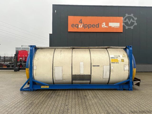Tankcontainer Van Hool 20FT SWAPBODY 30.800L UN PORTABLE T7  ADR+CSC i...