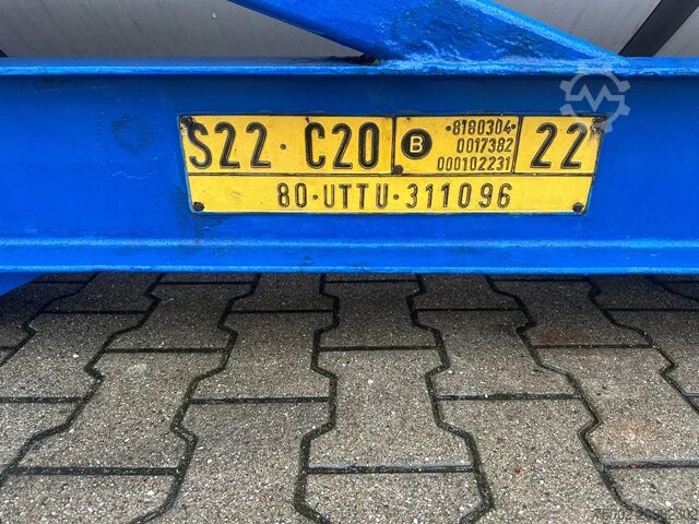 Tankcontainer Van Hool 20FT SWAPBODY 30.800L UN PORTABLE T7  ADR+CSC i...