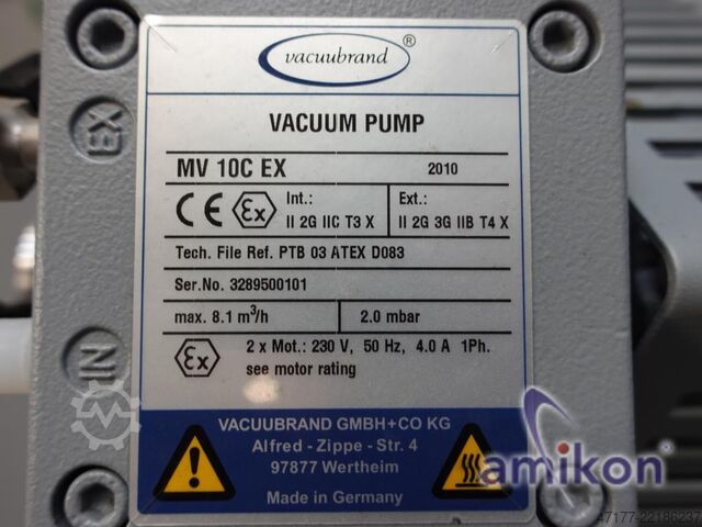 Vakuová pumpa VACUUBRAND VARIO MV 10C EX VARIO