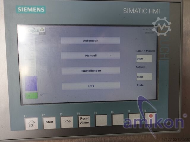 Tam otomatik PLC parça yıkama makinesi BIO-CIRCLE RWR 80L Auto KST