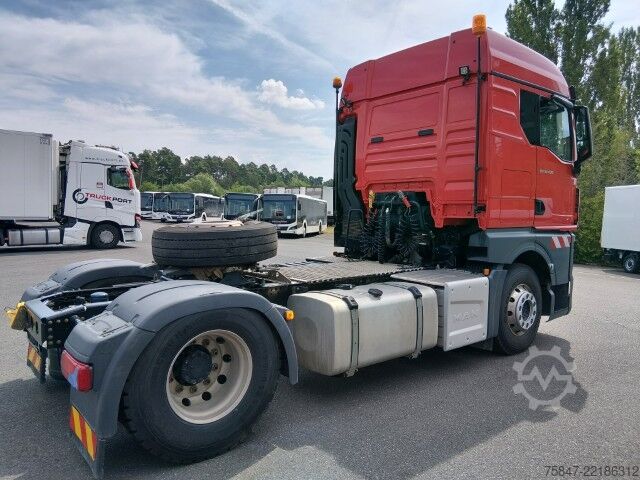 Standard nyergesvontató MAN TGX 18.470 BL Kipphydraulik Retarder Alu