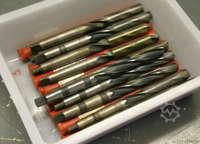 Drill bit set, 12 pieces TITEX PLUS Dreischneidig Ø 17,75 mm