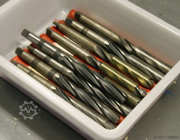 Drill bit set, 12 pieces TITEX PLUS Dreischneidig Ø 17,75 mm