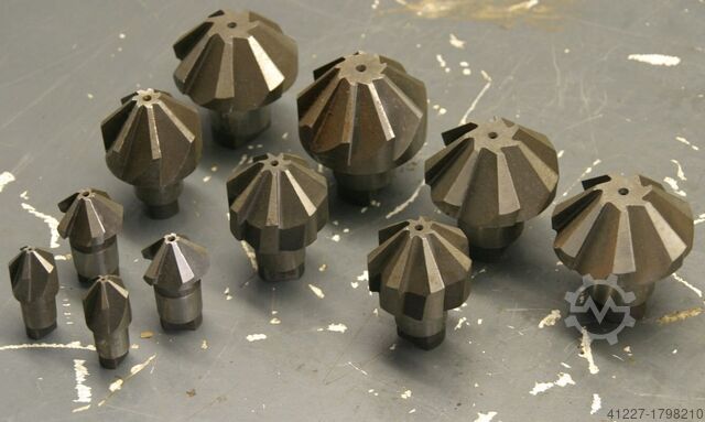Countersink 20-60 mm, 11 pieces H. BILZ verschiedene Größen