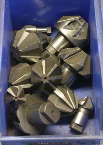 Countersink 20-60 mm, 11 pieces H. BILZ verschiedene Größen