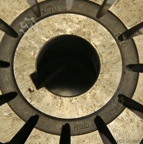 Radius milling cutters, 3 pieces Presto verschiedene Größen