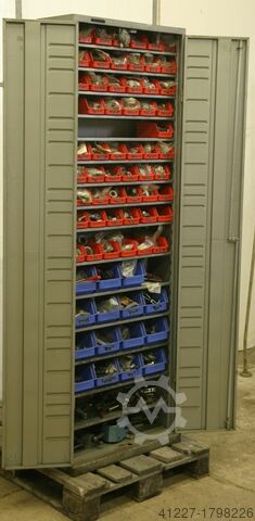 Tool cabinet with drill bushes Niederberger mit Ersatzteilen für Werkzeugbau