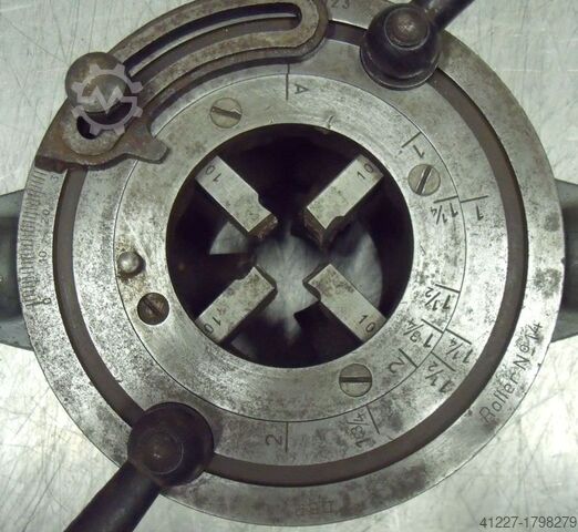 Thread cutting head with Strehler jaws Roller 1"-2"