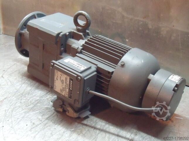 Aandrijfmotor 0,55 kW 133 omw/min BAUER BG20-37
