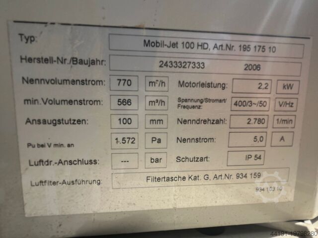 Mobiele extractie AL-KO Mobil-Jet 100 HD