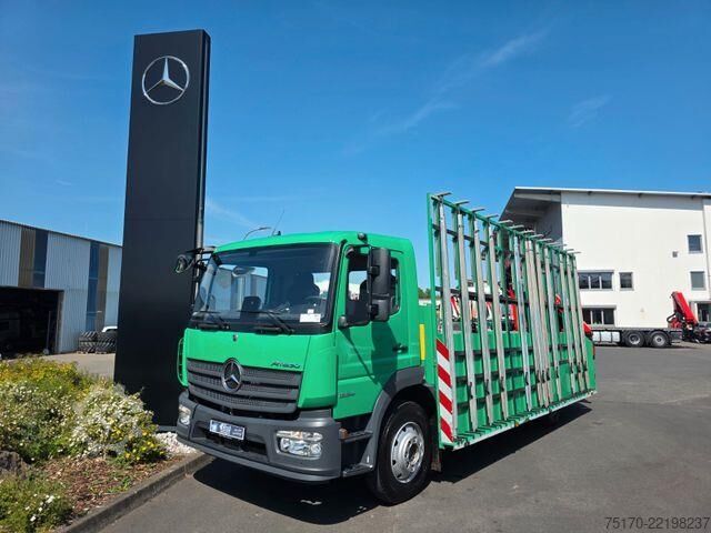 Platform römorku Mercedes-Benz Atego 1324 L Glasreff Palfinger PK 12.501 Funk