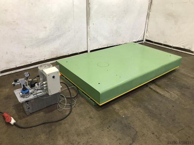 Hydraulische schaarheftafel, heftafel met apart hydraulisch aggregaat WEIDMANN E5/13-1