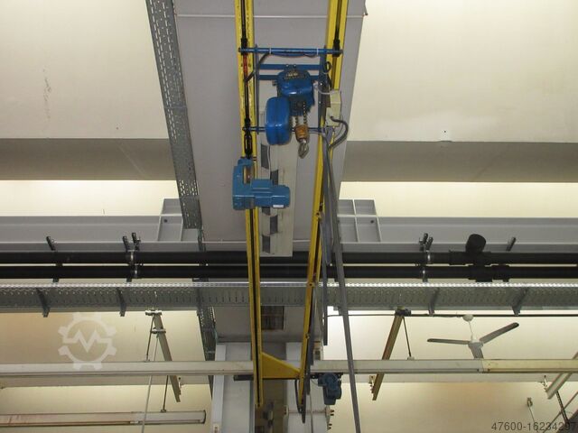 Daru előtető Daru portál daru Daru kifutópálya Demag KBK2 0,5t Hallenkran + Fahrantrieb KBKII KBK2 24x8,5m NL500 Kg PK Kettenzug