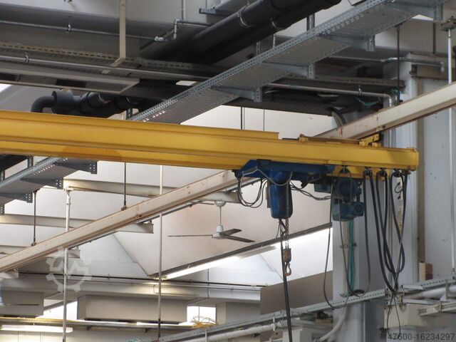 Daru előtető Daru portál daru Daru kifutópálya Demag KBK2 0,5t Hallenkran + Fahrantrieb KBKII KBK2 24x8,5m NL500 Kg PK Kettenzug