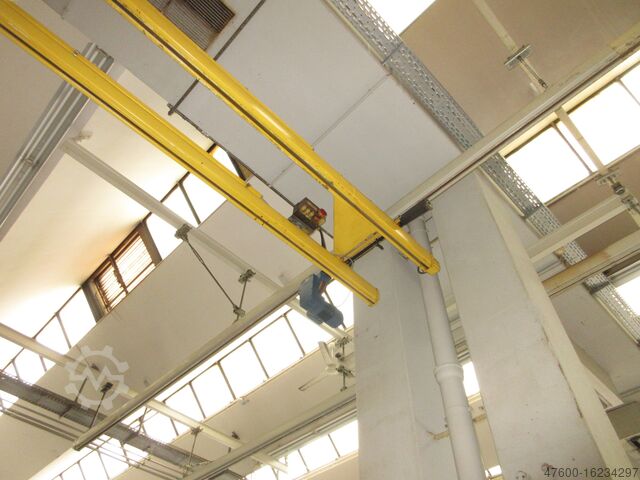 Daru előtető Daru portál daru Daru kifutópálya Demag KBK2 0,5t Hallenkran + Fahrantrieb KBKII KBK2 24x8,5m NL500 Kg PK Kettenzug