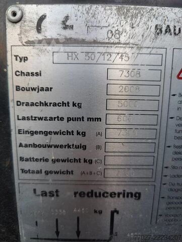 Sidlastare truck Baumann zijlader / sideloader HX 50/12/45 5000 kg