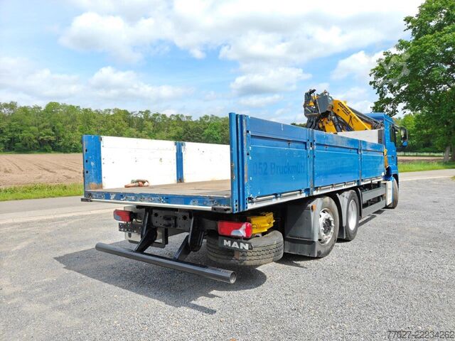 Laadplatform MAN TGS 26.360 Crane Copma 210 + JIB