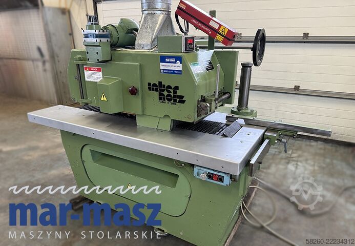 Meerripzaag met zwevend zaagblad, kantzaagmachine WEINIG K 23T 245/120 laser