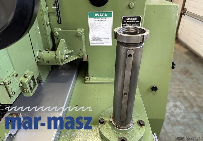 Meerripzaag met zwevend zaagblad, kantzaagmachine WEINIG K 23T 245/120 laser
