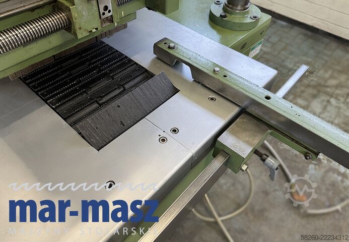 Meerripzaag met zwevend zaagblad, kantzaagmachine WEINIG K 23T 245/120 laser