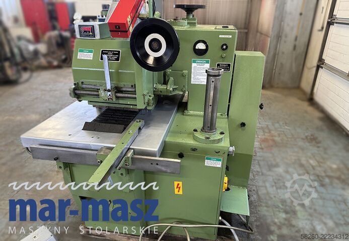 Meerripzaag met zwevend zaagblad, kantzaagmachine WEINIG K 23T 245/120 laser