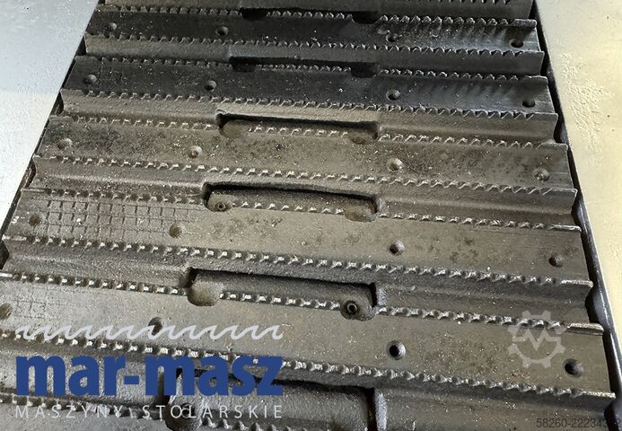Meerripzaag met zwevend zaagblad, kantzaagmachine WEINIG K 23T 245/120 laser