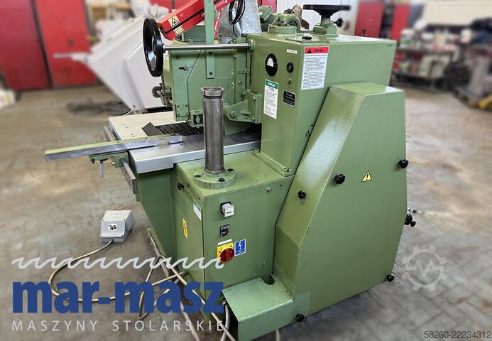 Meerripzaag met zwevend zaagblad, kantzaagmachine WEINIG K 23T 245/120 laser