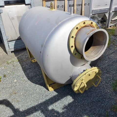 Réservoir à vide de 1260 litres en acier inoxydable V2A  9156