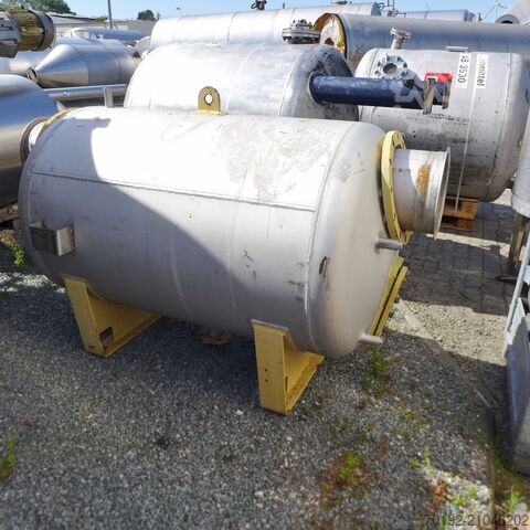 Réservoir à vide de 1260 litres en acier inoxydable V2A  9156
